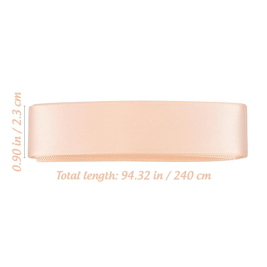 HANABASS Ballet Pointe Shoes Ribbon Set of 2 Satin 94"