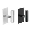 1/5Pcs Towel Hangers Storage Hooks Strong Load-bearing Simple Installation Self-Adhesive Wall Mount Hanging Hooks