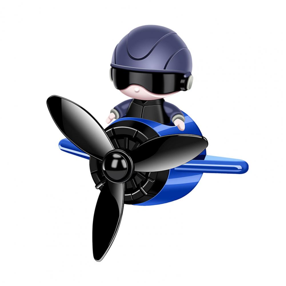 Propellerduft für Klimaanlagen, universeller Auto-Lufterfrischer-Diffusor mit automatisch rotierendem Propeller-Entlüftungsclip, einfach für den Duft