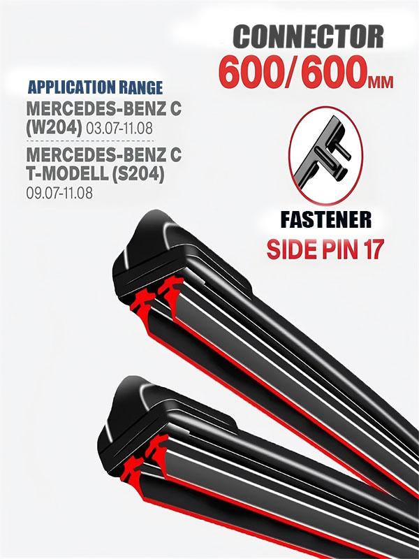 C-Class sedan models (W204), produced from December 2008 to December 2012