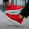 Air cushion cushion cushion flying woven mesh shoes comfortable sports shoes outdoor street shooting casual trendy shoes