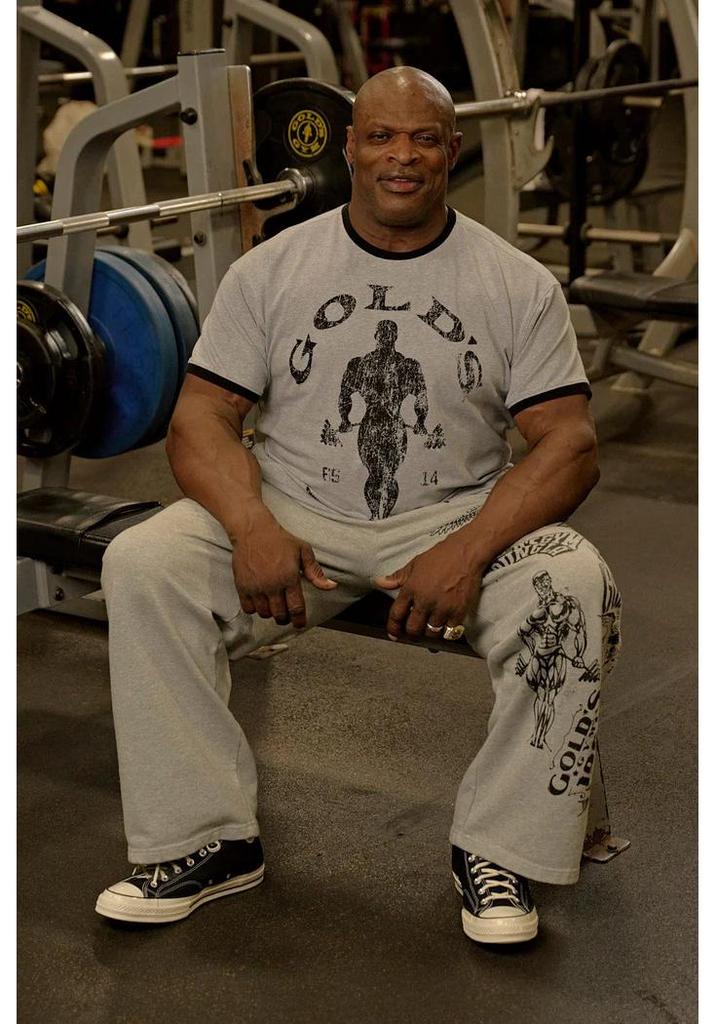 YoungLA X Gold's Gym Retro Short Sleeve Stretch T-Shirt for Men & Women