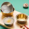 Metal Salad Bowls Restaurant Seasoning Bowl Food Container Noodles Bowl Condiment Container for Camping, Hiking, Picnic