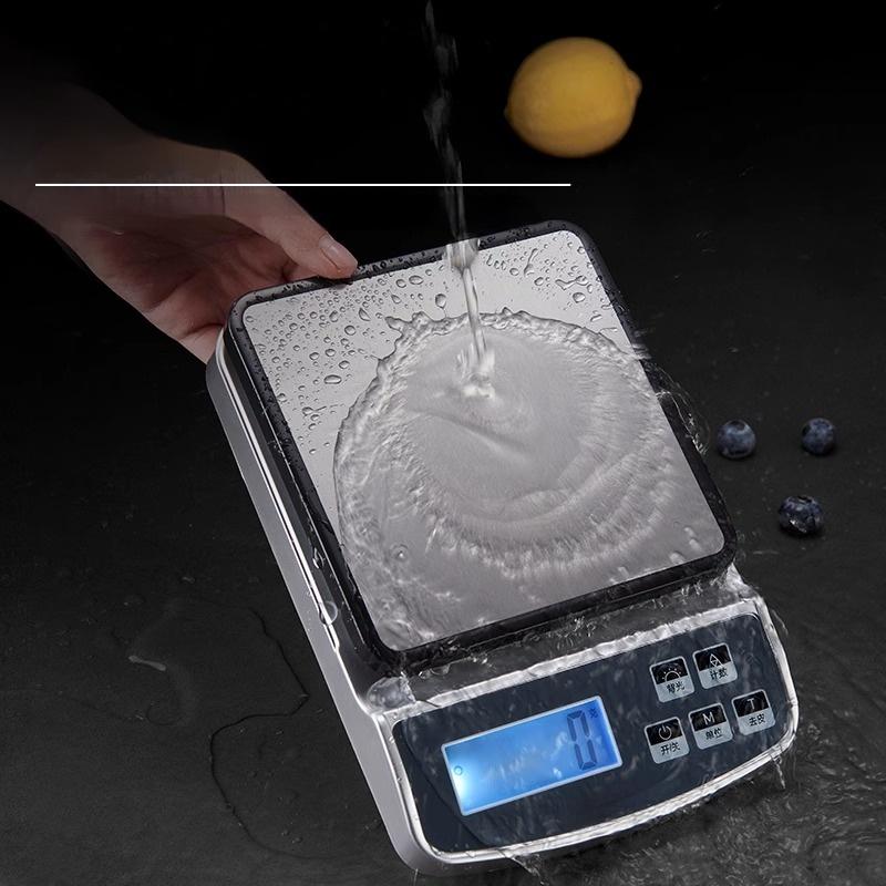 Precision Electronic Scale Stainless Steel Weighing Precision Scale Balance Measurement Digital Kitchen Scale