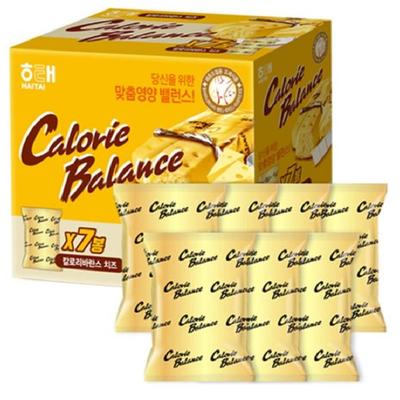 Haitai Calorie Balance Cheese Shortbread Bar Cereal Bar 7P(266 g) x 3 Set