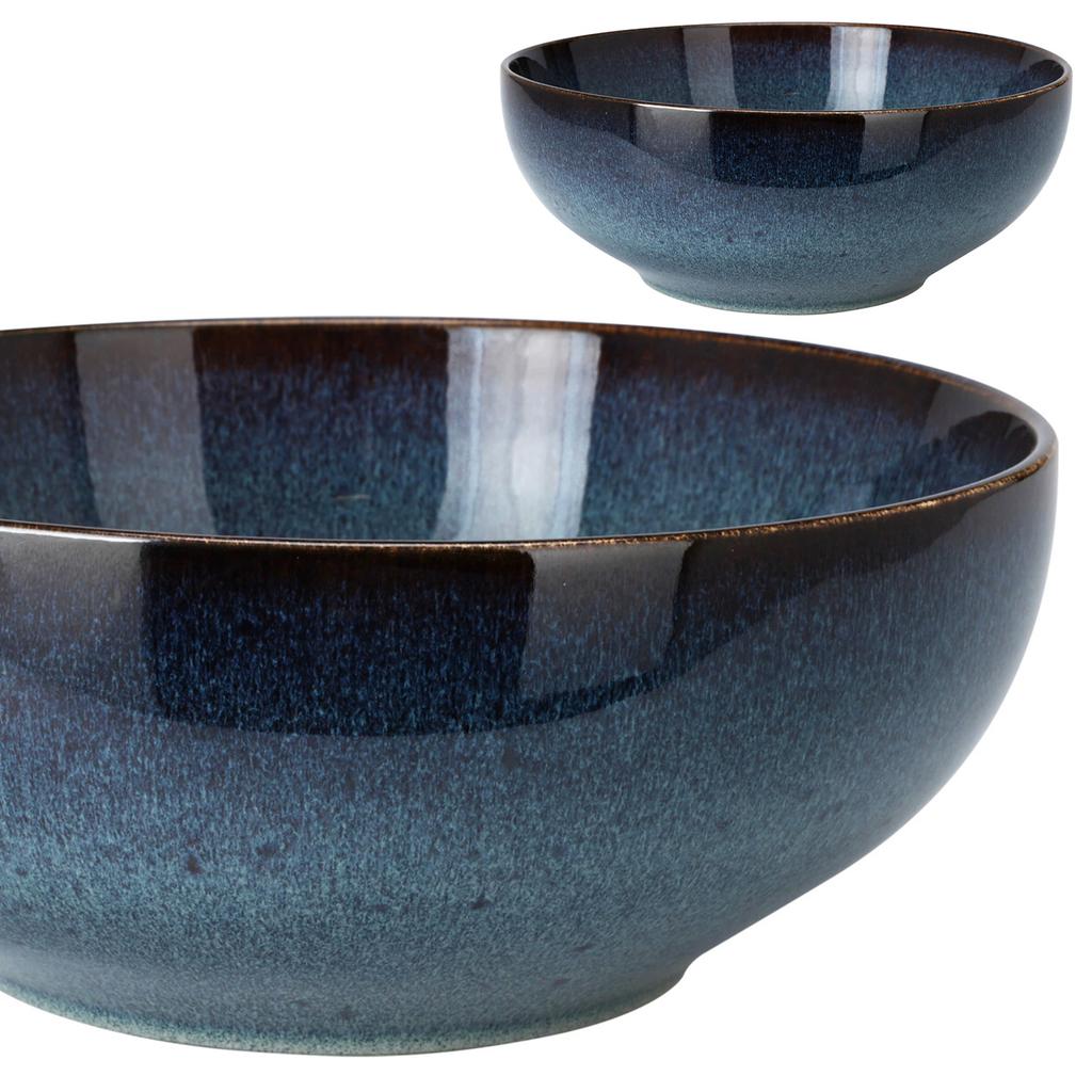 Miska Ceramiczna Granatowa 25 Cm