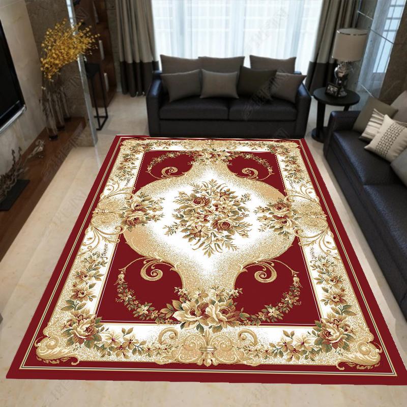 Ancient Carpets for Living Room Decoration Luxury Large Soft Rugs for Bedrom Printed Washable Home Bath Mat Room Decor Adult