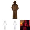 Vintage Guide Robe Hooded Cloak For Halloween Cosplay- 5 Colors