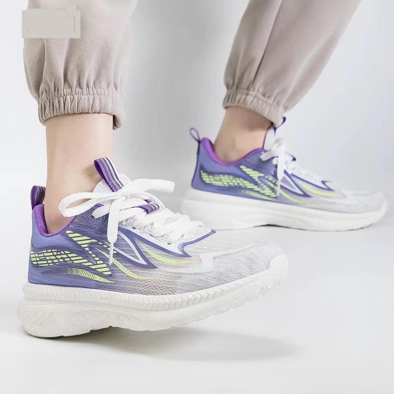 Sports women's shoes summer new leisure travel soft-soled running shoes color matching mesh