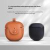 1Pcs Headphone Accessories Protective Box Leather Earphone Cases For Quietcomfort Earbuds 2 With Keychain Protective Cover