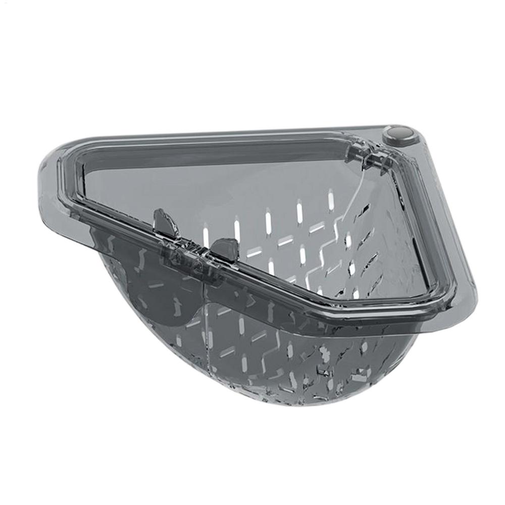 

Magnetic triangular drain basket Sink Food Catcher Basket Kitchen Sink corner hanging Drain Strainer basket no-drill filter
