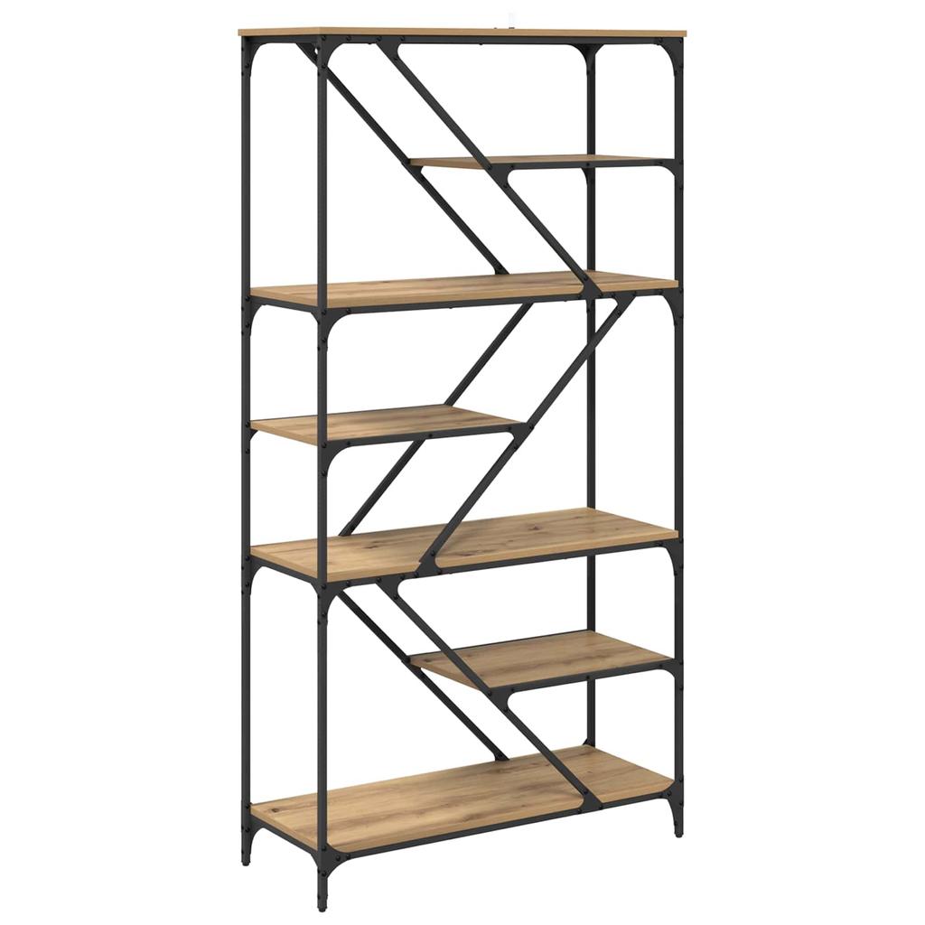 Bookshelf Artisan Oak 91 X 36 X 176 Cm Particleboard
