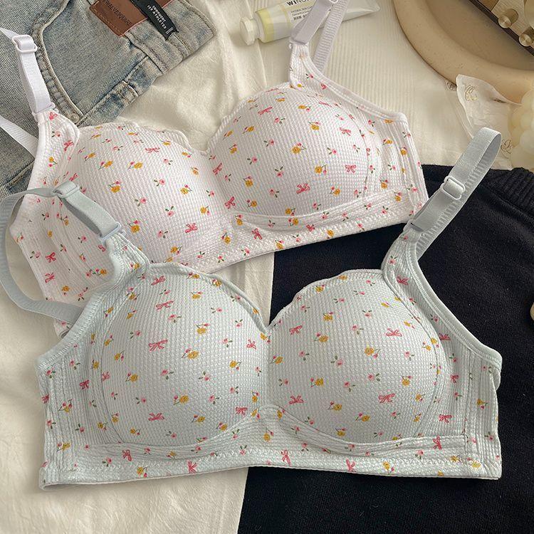 Summer Thin Bras Push Up Bras Cute Girls Sweat Lingerie Women Fashion Underwear Lady Brassiere