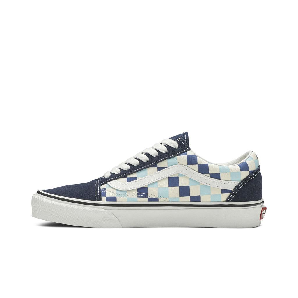 Vans Old Skool 'Blue Topaz Checkerboard' (Unisex) Blue Topaz Skateboard Shoes VN0A38G1QCM