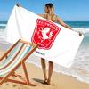 FC Twente Art Print Beach Towel, Large Soft Quick Dry Towel for Beach Camping Swimming