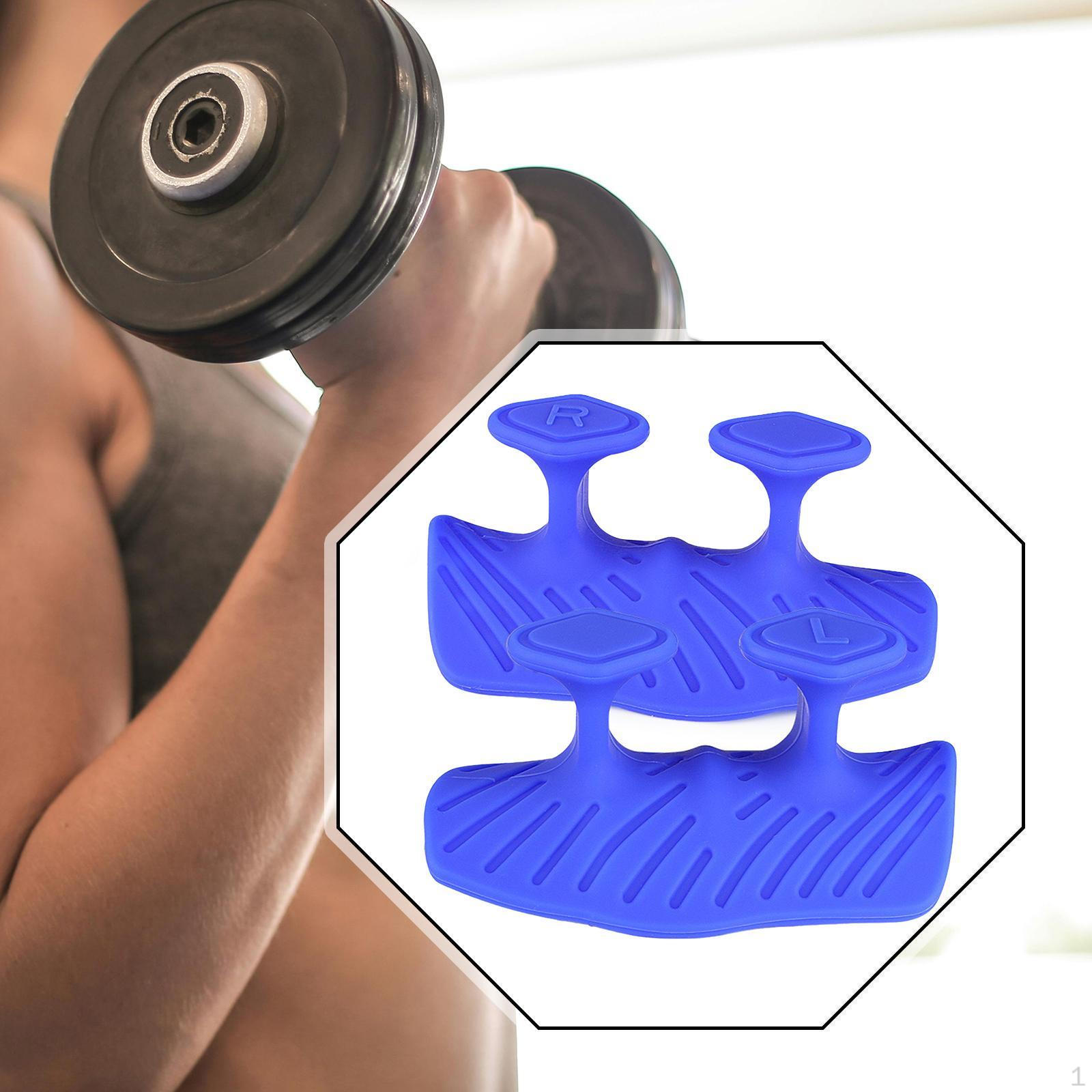 

2 шт. Гимнастические накладки для тяжелой атлетики, тренировочные перчатки для мужчин и женщин, защита ладоней, гимнастика синий