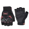 Male half finger summer hard shell anti-drop bicycle locomotive female breathable light non-slip
