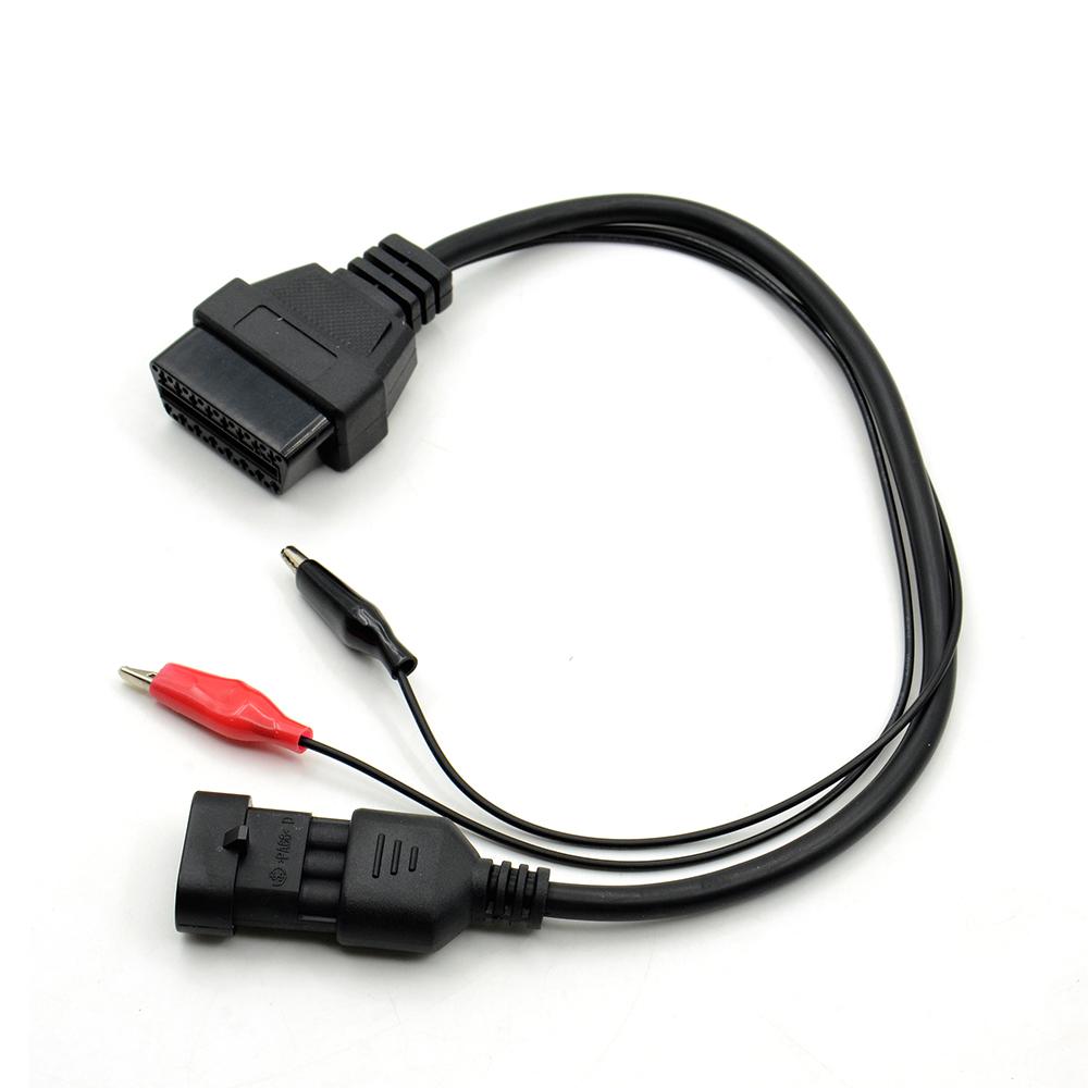 For Lancia OBD2 Cable 3Pin To 16Pin For Fiat For Alfa Remeo OBDII Plug 3 Pin Connector Adapter Car Extension Diagnostic Cables Code Readers 4