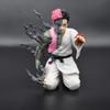 Demon Slayer Upper Moon 3 Akaza Statue - Twelve Kizuki Death Confession Scene Collectible Figure (Half-Human Demon Display Model