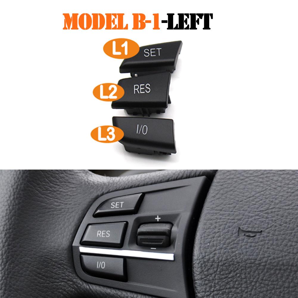 Car Steering Wheel Control Switch Buttons For 1 3 4 5 6 7 X3 X5 Series F20 F30 F34 F36 F10 F11 F07 F12 F01 F02 F15 F16 F25 F26