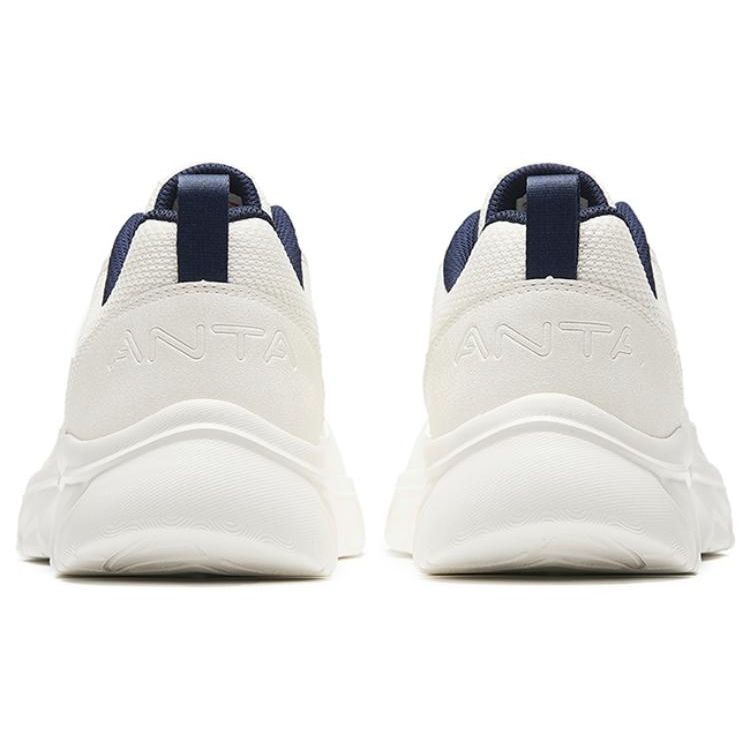 Anta Comfortable Sports Non-Slip Wear-Resistant Low-Top Running Shoes Men Sneaker White 912345580-5