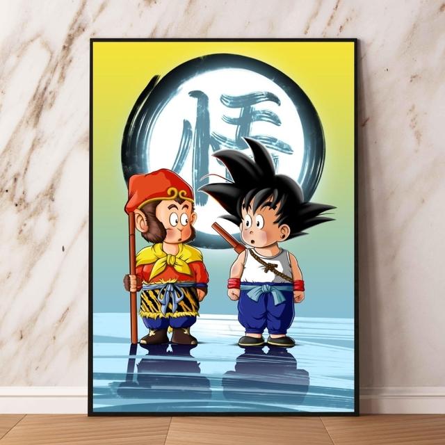 Poster sur toile Dragon Ball Carot imprimé et imprimé de haute qualité, cadeau artistique pour les amis