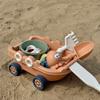 Beach Toy Excavator Engineering Vehicle Sand Digging Toy Sand Beach Toy Sand Digger Tool Truck