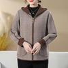 XUEXI Women's Plus Size Hooded Knit Cardigan