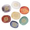 7Pcs Chakra Stones Symbolizing Body Chakras Peace of Mind Collection Supplies with Case