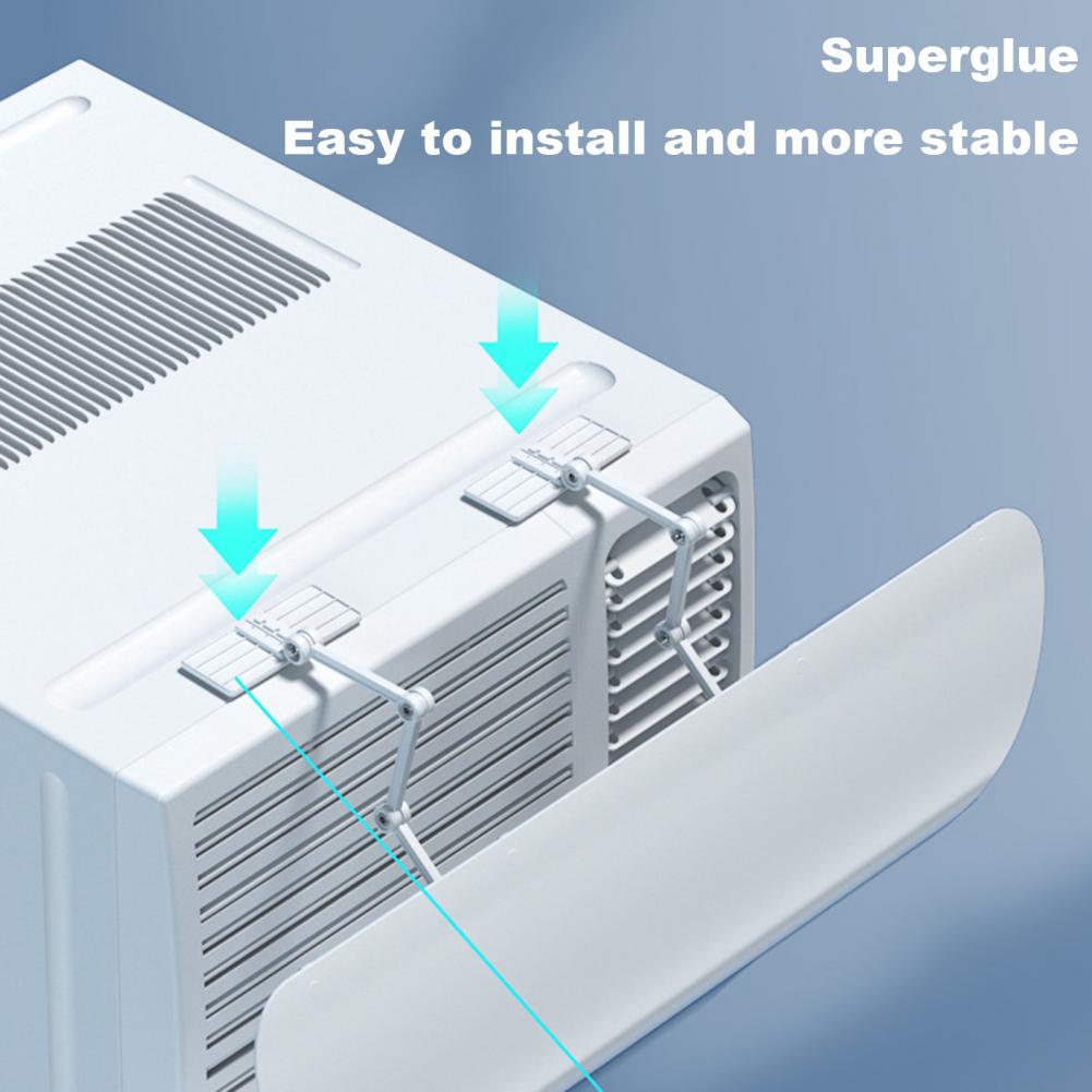 Vertikale Klimaanlagen-Schallwand, universelle Fenster-Klimaanlagen-Windschutzscheibe, Anti-Wind-Schallwände, Windleitabdeckung