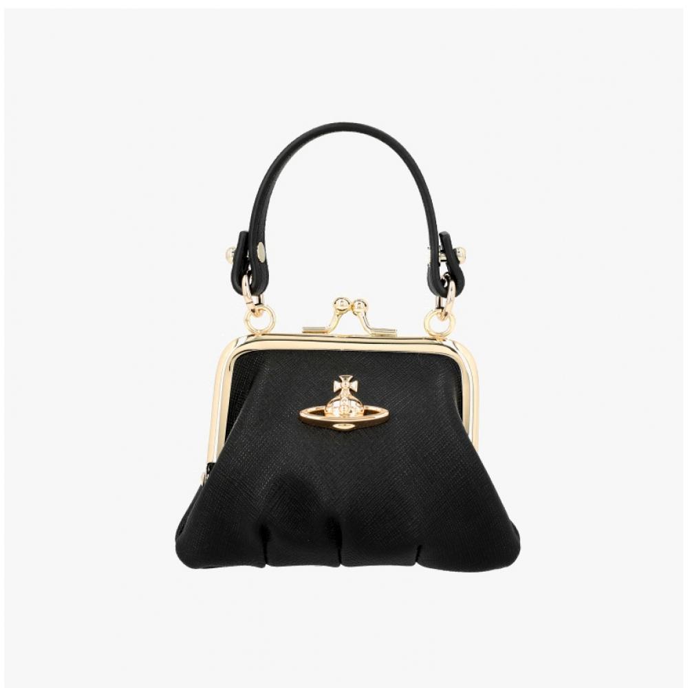 Vivienne Westwood Graney Saffiano Mini Chain Tote Bag 5a010005w S0021 N402