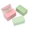100 Sheets Assorted Color Kraft Paper Gift Boxes Easy Closure Sturdy Build for Party Favors Wedding Birthday Gift Packaging