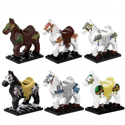 War Horse Toys Juguetes Blocks Kids Toy for Boys Girls Building Block Hobbies Bloques Gift Brinquedo Friends Moc Bricks