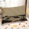 Minimalist Grassland Pattern Pillowcase Suitable For Sofa Bedroom Car Pillow Cover Cushion Rectangular Back Cushion