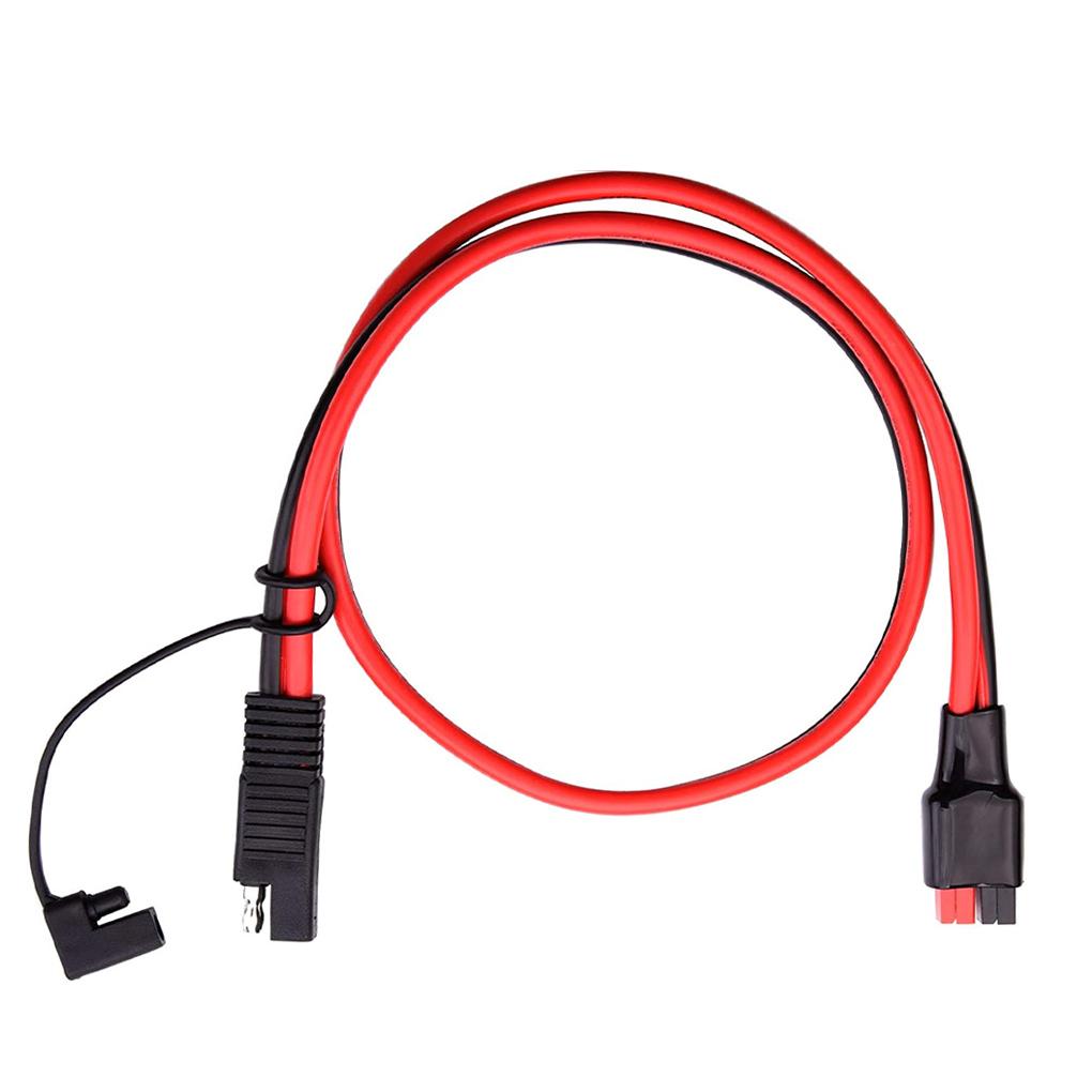 20A SAE Adapter Cable Portable Waterproof Cap Copper Wires Extension Connection Cord PVC Outer Layer Extender Accessories