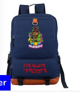 Anime Cartoon Print Teen Student Schoolbag Large Capacity Travel Bag Men And Women Backpack