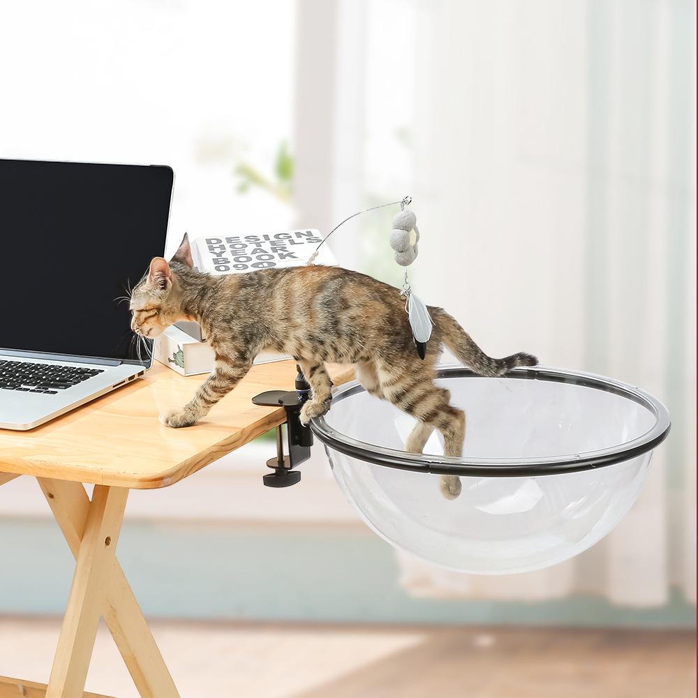 Rotating Cat Hammock and Bed - Universal Floating Desk Nest