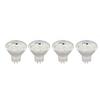 4PCS MR11 12LED Light Bulb 2W 300LM Spot Light Bulb Double Pin Base Landscape Light BulbWarm White