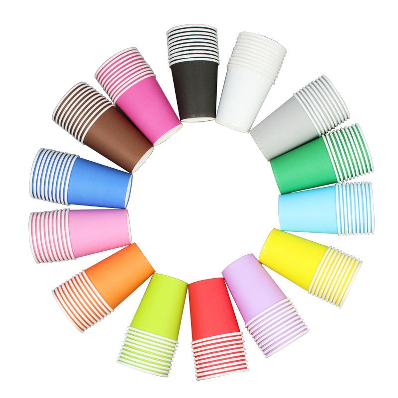 Colorful DIY Paper Cups for Kindergarten Arts & Crafts