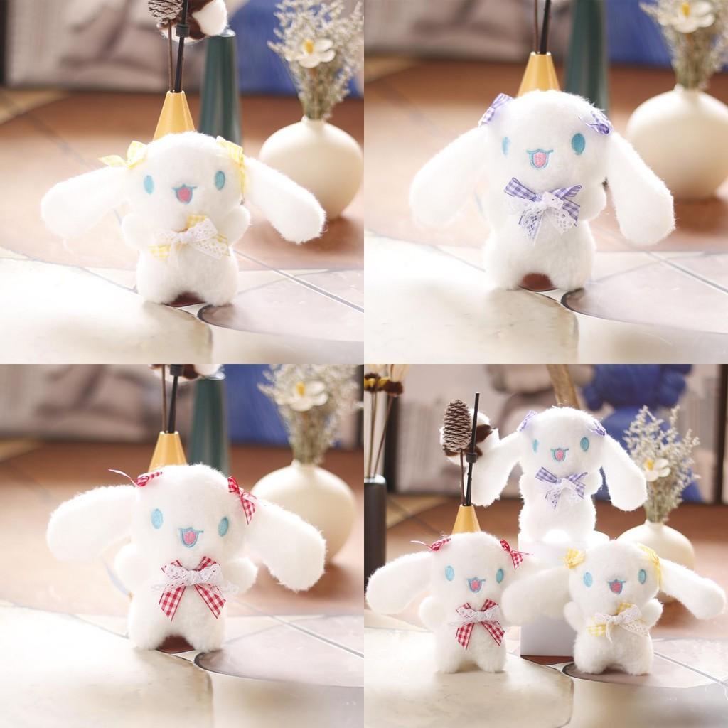 Plush Dog Keychain With Super Soft Short Pile For Bag Decoration And Gift