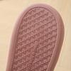 Cozy Plush-Lined Men's Indoor Slippers | Non-Slip, Warm | Fall/Winter | Home Shoes | Dark Blue Ribbed Texture with Soft Gray Interior