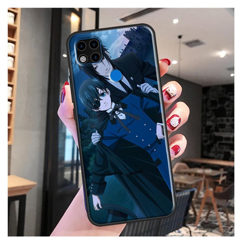 Anime Black Butler Kuroshitsuji For Xiaomi Redmi Note 11 Pro Phone Case For Redmi 9T 9A 9C 9S 10S Note 9 10 Pro Back Cover