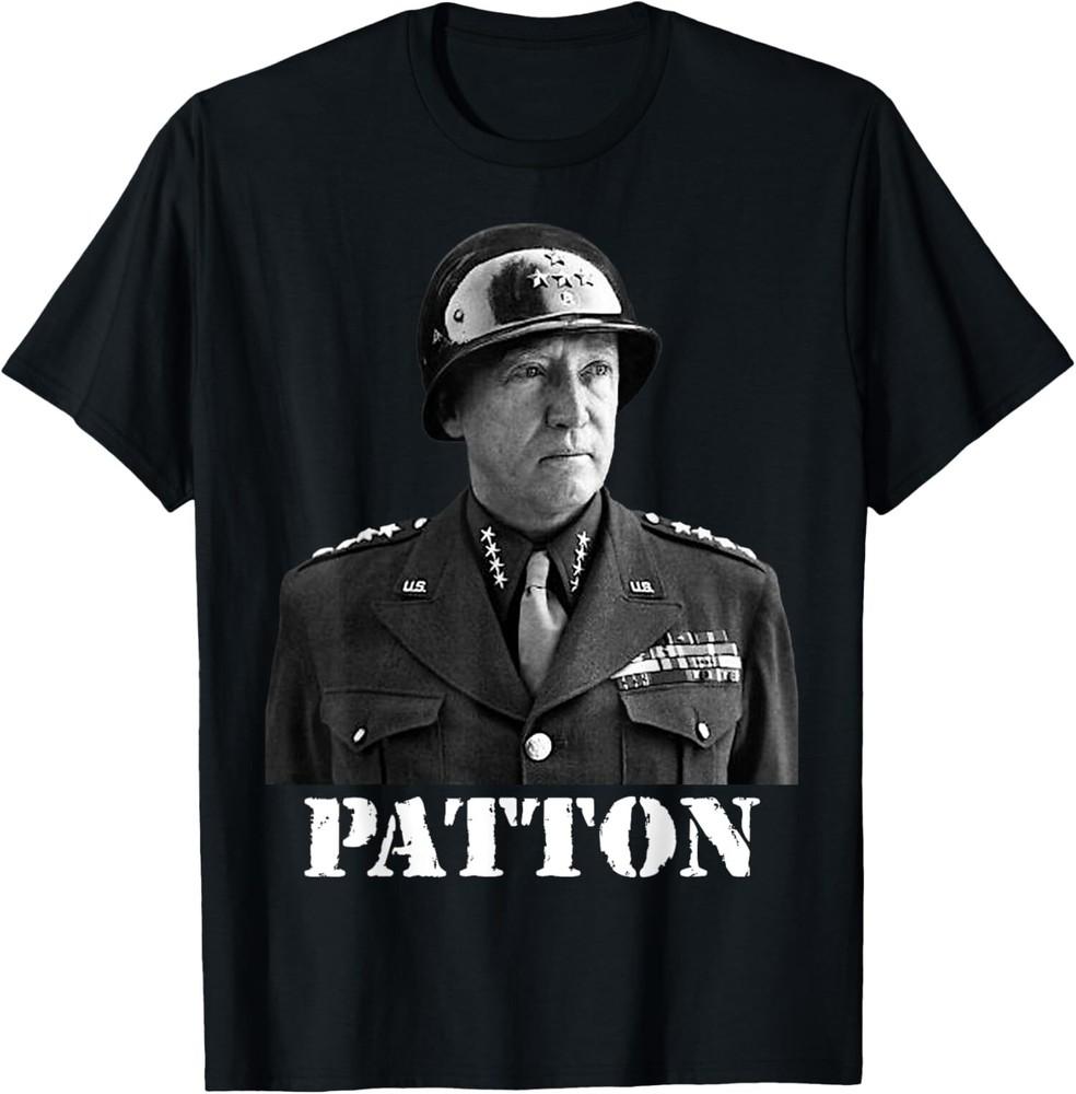 

NEW LIMITED George Patton World War II Victory Memorial Independence Day T-Shirt Tops Tee 4XL