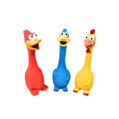 Резиновая собака Игрушка Укус Устойчивый Скрип Куриные игрушки Подарок для