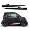 2PCS Car Side Door Creative Sticker Vinyl Waterproof Decor Decals For Mercedes Benz Smart Fortwo W453 W451 Racing Accessories