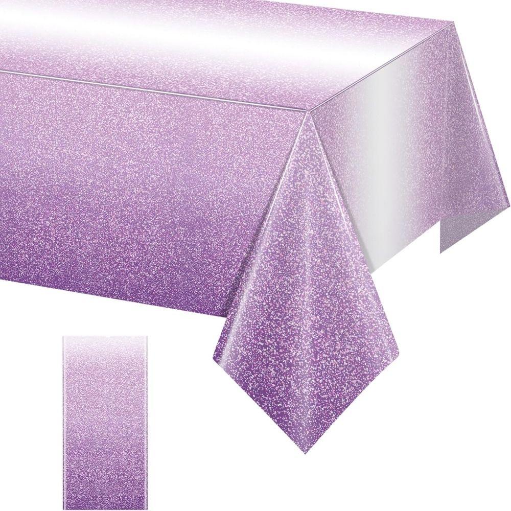 Waterproof Rectangle Table Cover Disposable Table Cloth  Wedding Birthday Anniversary