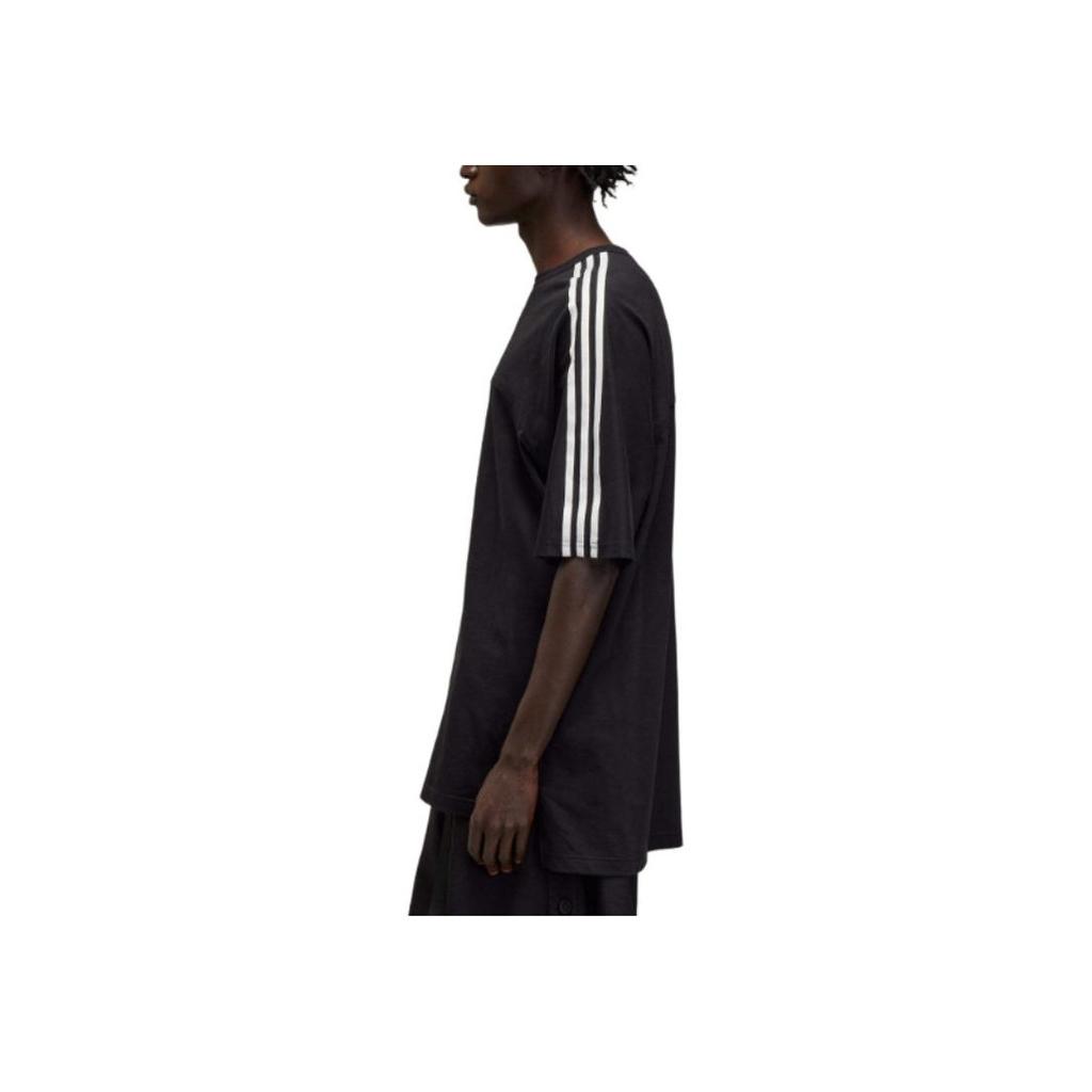 Y-3 3 Stripes Short-Sleeve Tee Black Men Tops JN4986