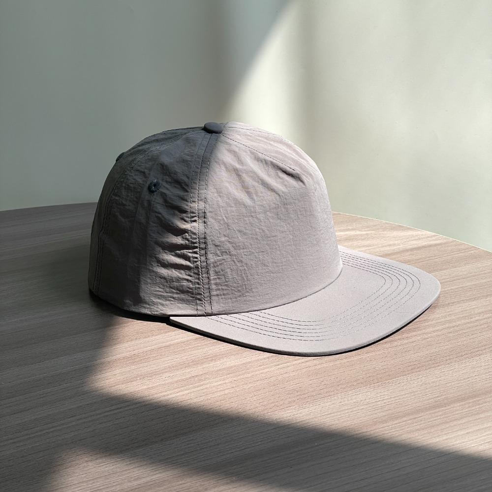 Solid Color 5 Panel Peaked Hat Quick Drying Snapback Cap Sun Protection Hat  for Men and Women