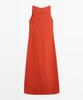 Masimodutti 100% Linen Halterneck Dress
