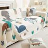 Sofa Cover Towel Full Cover Non-Slip Sofa Cushion Summer Seat Cushion for Summer Cartoon Universal Leather Sofa Cover